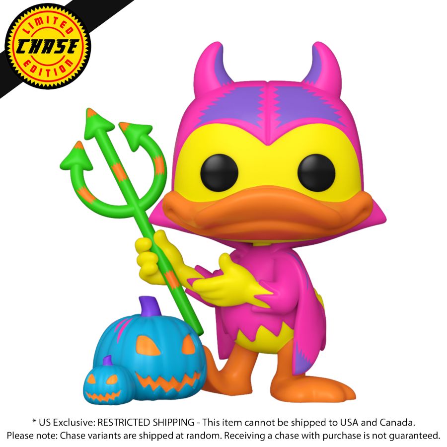 Disney - Devil Donald with Pumpkin US Exclusive Pop! Vinyl