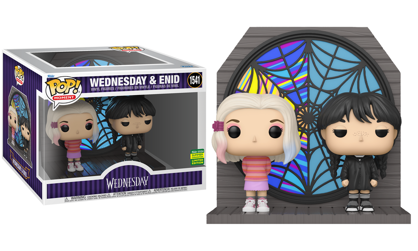 Wednesday (TV) - Wednesday & Enid SDCC 2024 US Exclusive Pop! Moment