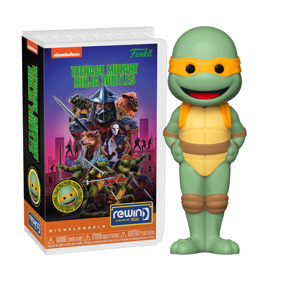 Teenage Mutant Ninja Turtles (Movie) - Michelangelo Rewind Figure