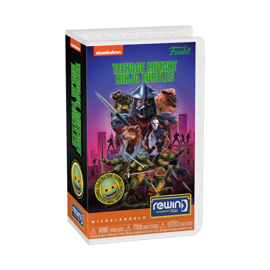 Teenage Mutant Ninja Turtles (Movie) - Michelangelo Rewind Figure