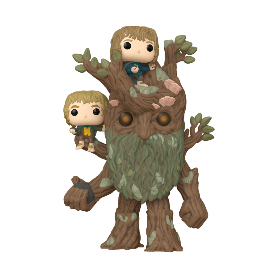 The Lord of the Rings - Treebeard with Merry & Pippin 6" Pop! Vinyl