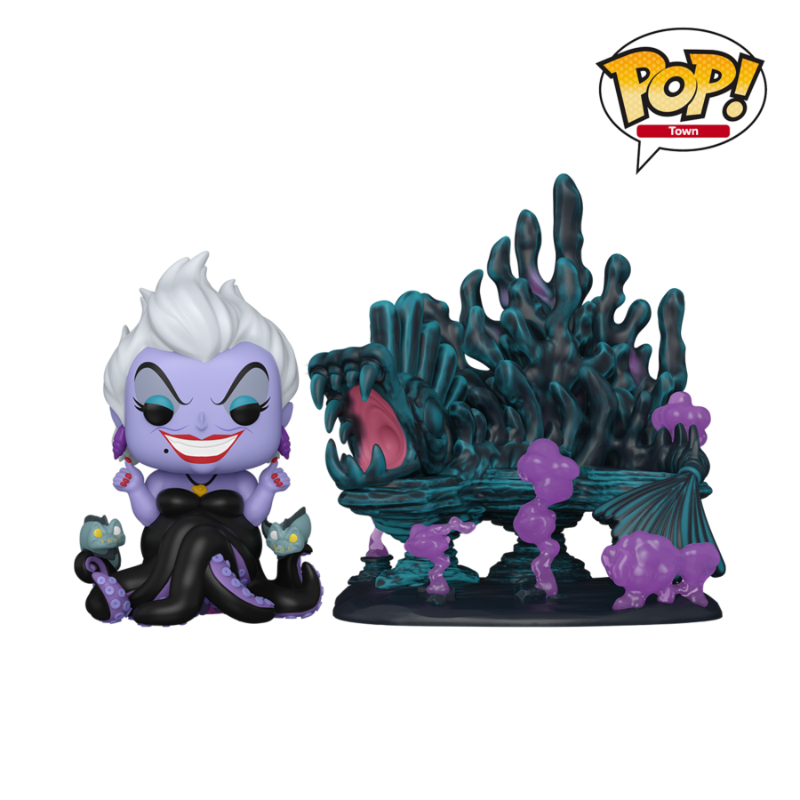 Disney: Villains - Ursula & Ursula’s Lair Pop! Town | Ozzie