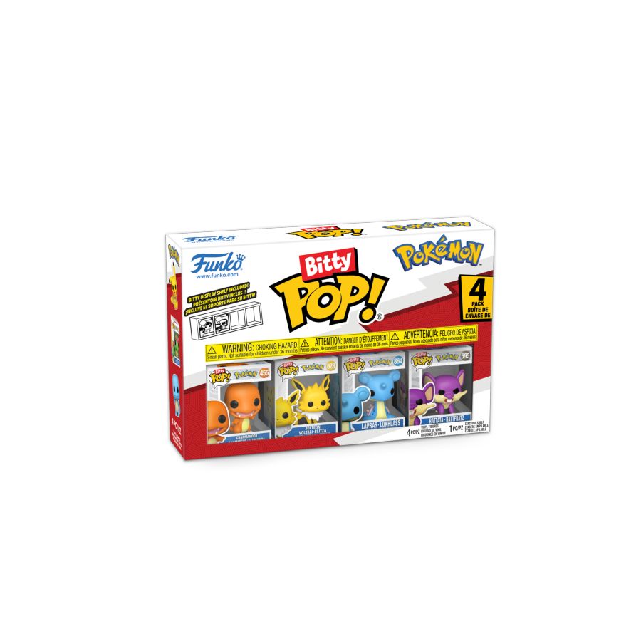 Pokemon - Charmander Bitty Pop! 4-Pack