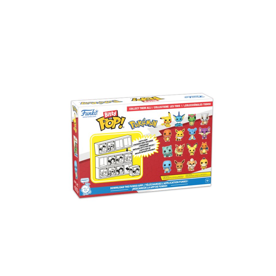 Pokemon - Charmander Bitty Pop! 4-Pack