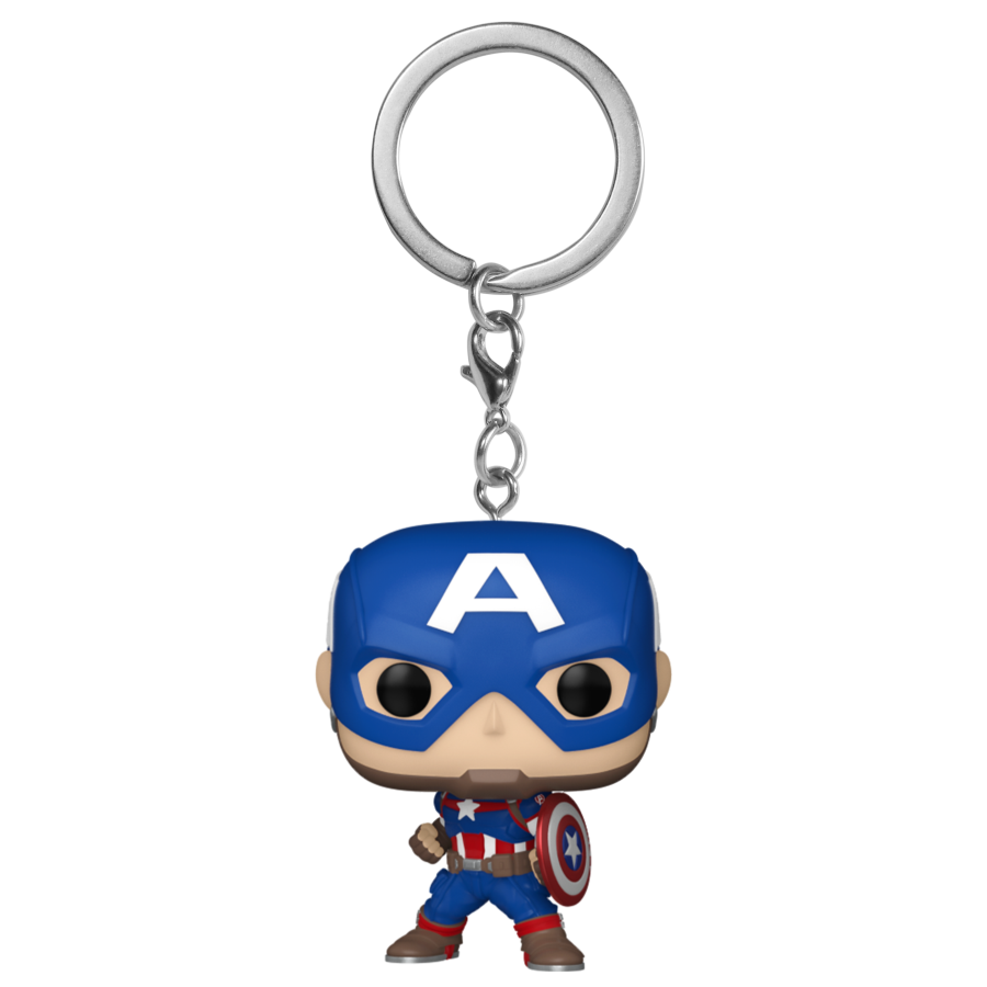 Marvel Comics Captain America New Classics Pop! Keychain Ozzie