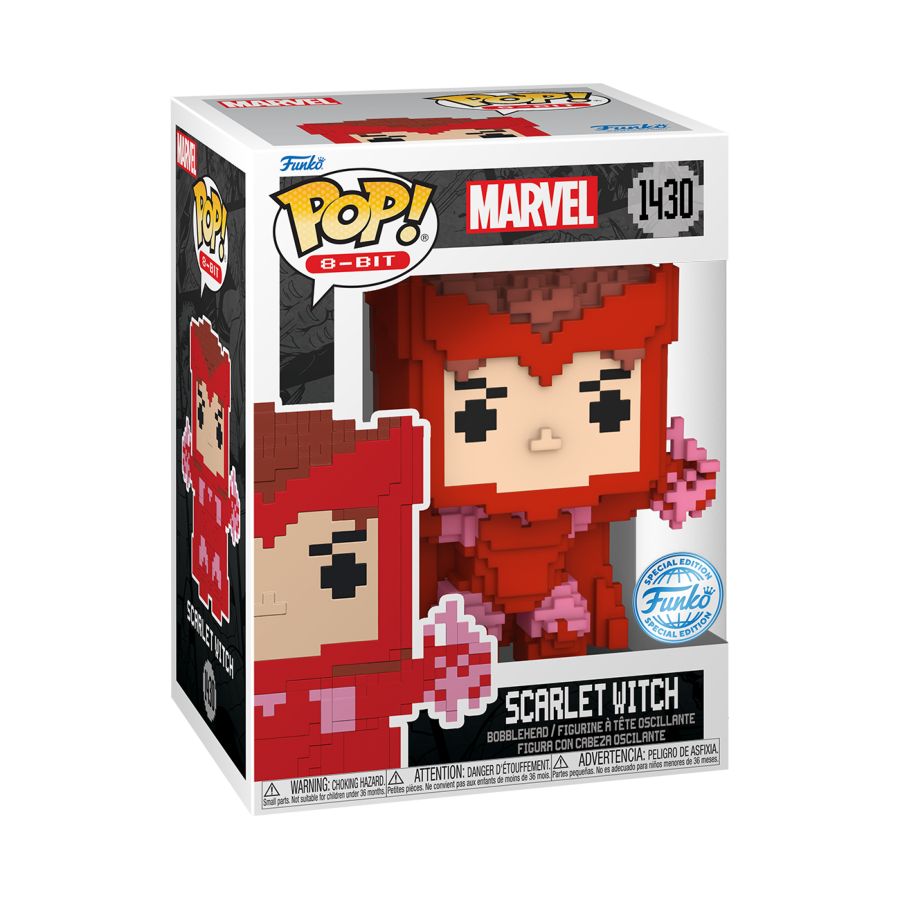 Marvel Comics: 8-Bit - Scarlett Witch 8-Bit US Exclusive Pop! Vinyl