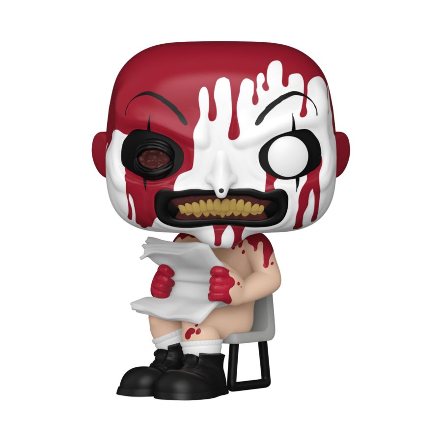 Terrifier - Art the Clown Sitting (Bloody) US Exclusive Pop! Vinyl