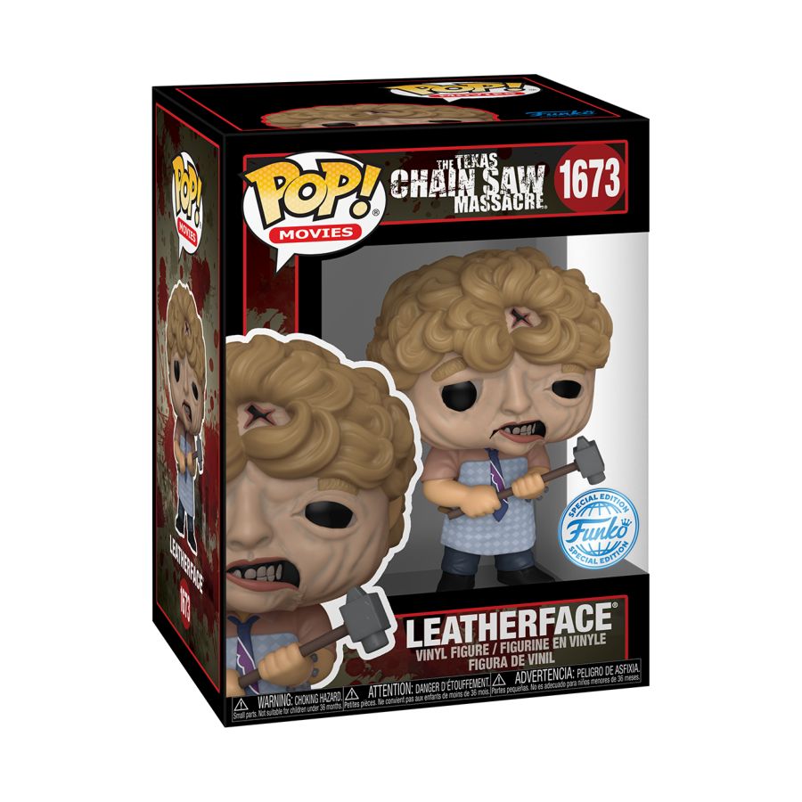 Texas Chainsaw Massacre - Leatherface with Hammer US Exclusive Pop! Vinyl