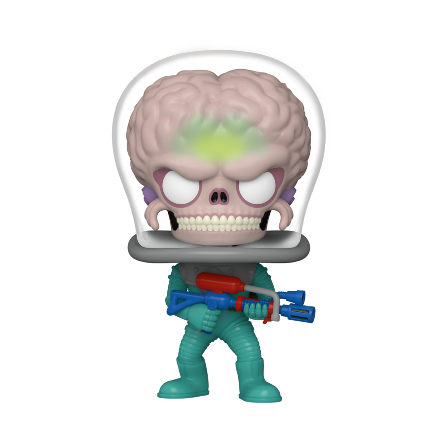 Mars Attacks - Martian Soldier with Atomic Ray Gun Pop! Vinyl