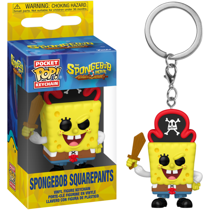 The SpongeBob Movie (2025) - Spongebob Squarepants Pop! Vinyl Keychain