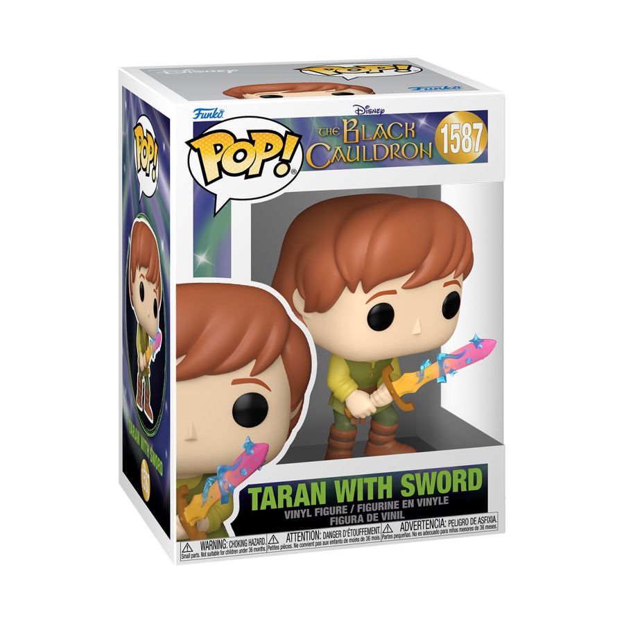 The Black Cauldron - Taran with Sword Pop! Vinyl