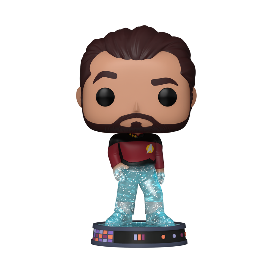 Star Trek - Transporting William T. Riker Pop! Plus