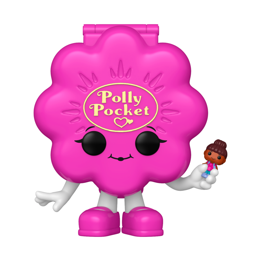 Retro Toys: Polly Pocket - Flower Shell (Pink) Pop! Vinyl