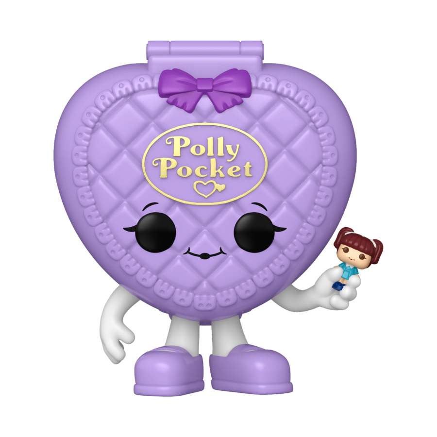 Retro Toys: Polly Pocket - Heart Shell (Purple) Pop! Vinyl