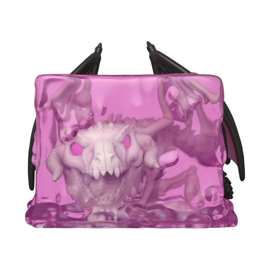Dungeons & Dragons - Gelatinous Cube with Dracolich Glow Pop! Deluxe Dungeons & Dragons - Gelatinous Cube with Dracolich Glow Pop! Deluxe