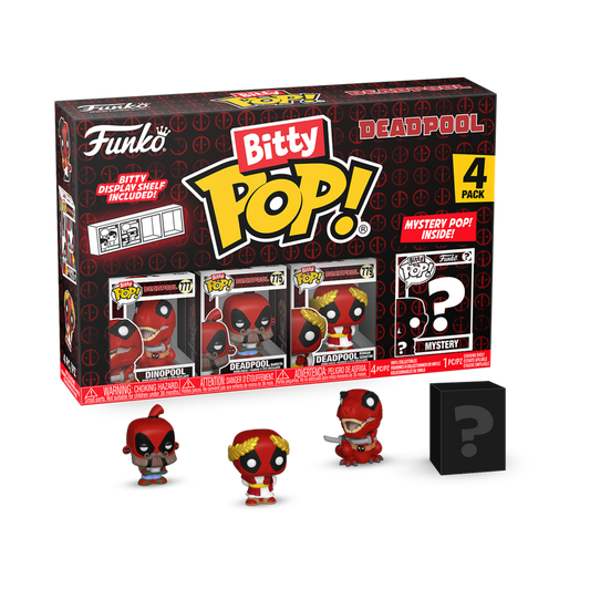 Deadpool - Dinopool Bitty Pop! 4 -Pack
