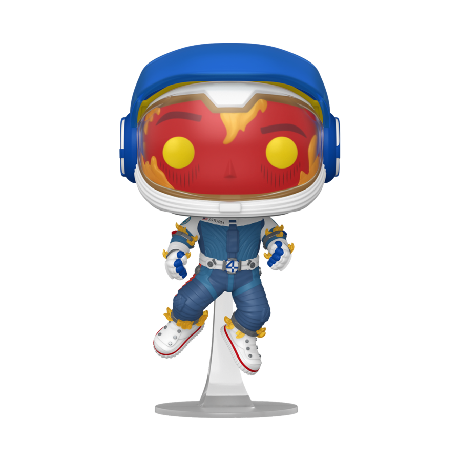 The Fantastic Four: First Steps - Human Torch in Space Suit Exclusive Pop! Vinyl