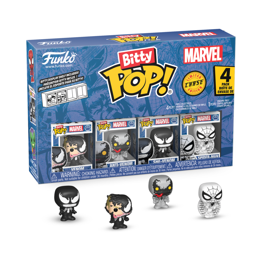 Spider-Man - Miles Morales Bitty Pop! 4-Pack