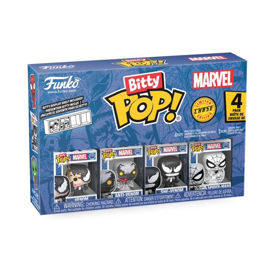 Spider-Man - Miles Morales Bitty Pop! 4-Pack