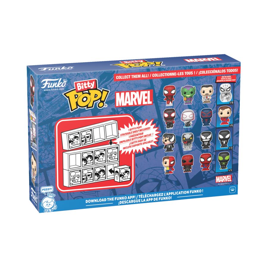 Spider-Man - Miles Morales Bitty Pop! 4-Pack