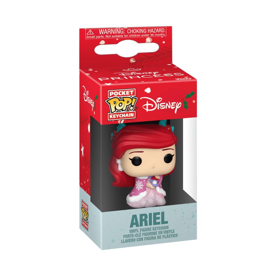 Disney: Princess - Ariel (Holiday) Pop! Keychain