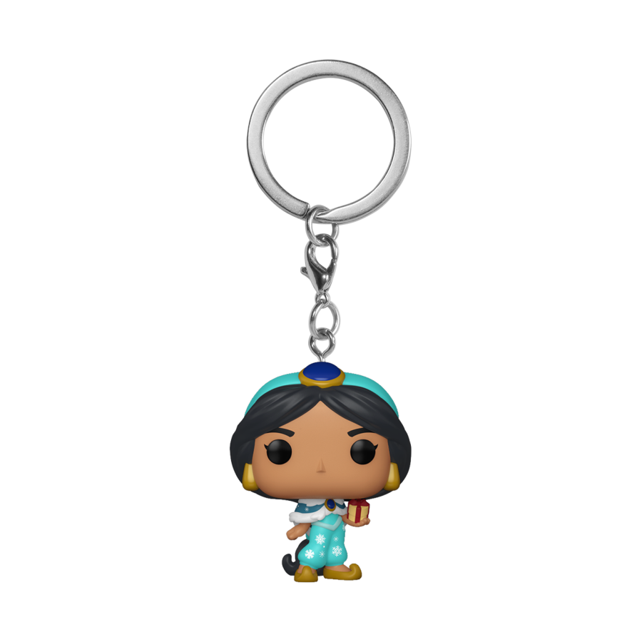 Disney: Princess - Jasmine (Holiday) Pop! Keychain
