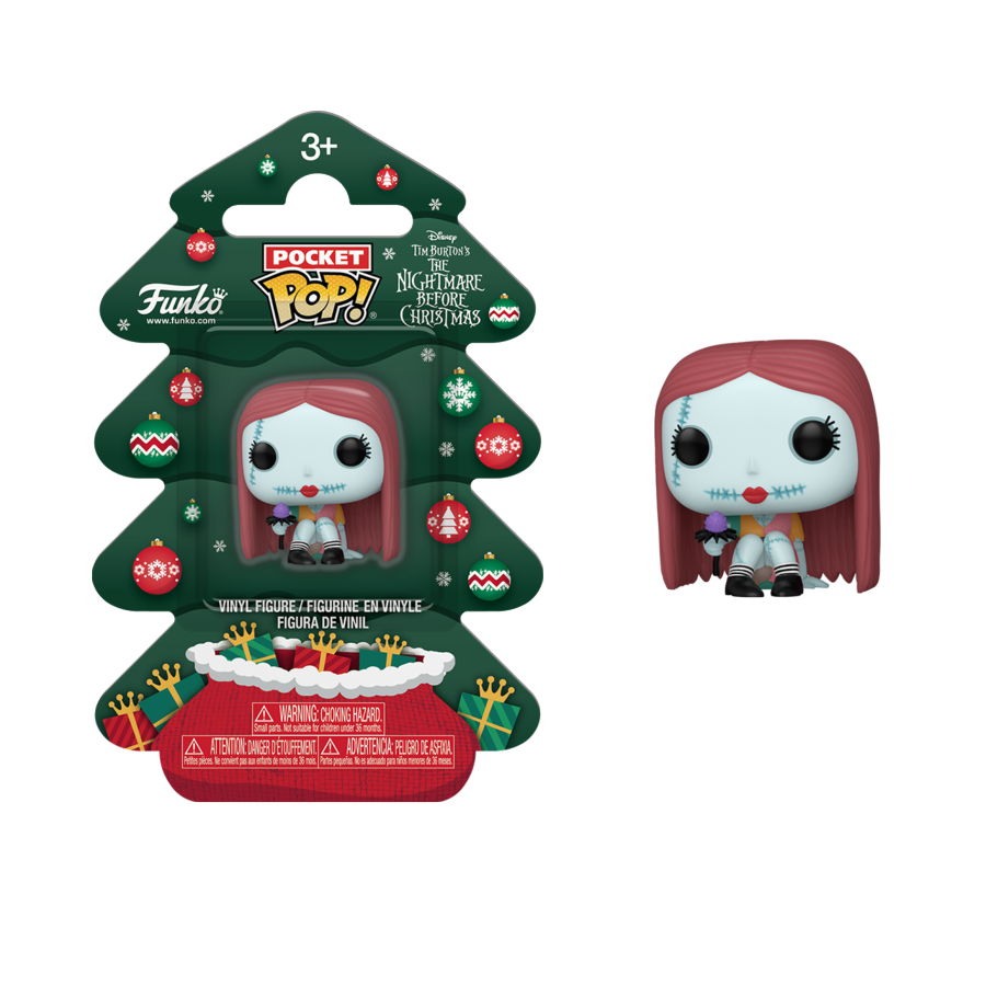 The Nightmare Before Christmas - Sally Holiday Pocket Pop! Vinyl