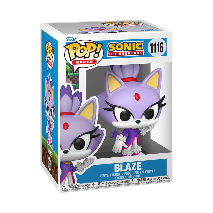 Sonic - Blaze the Cat Pop! Vinyl