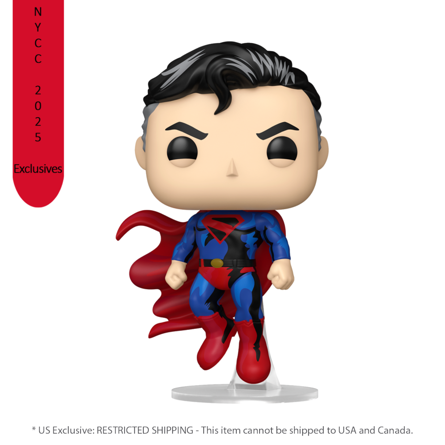 DC Comics - Superman Retro Comic (Flying) Pop! Vinyl 2025 NYCC Exclusive