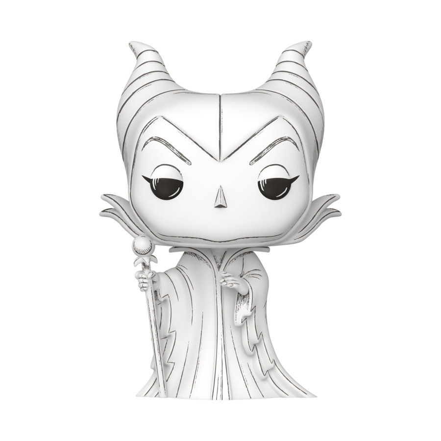Disney: Sketched - Maleficent Pop! Vinyl