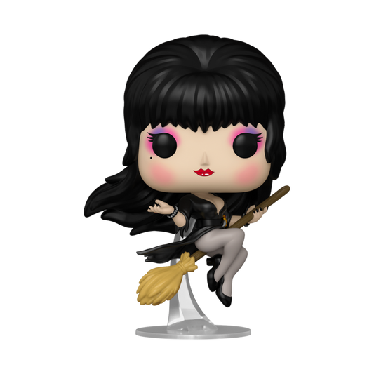 Elvira: Mistress of the Dark - Elvira (with Broom) Pop! Vinyl
