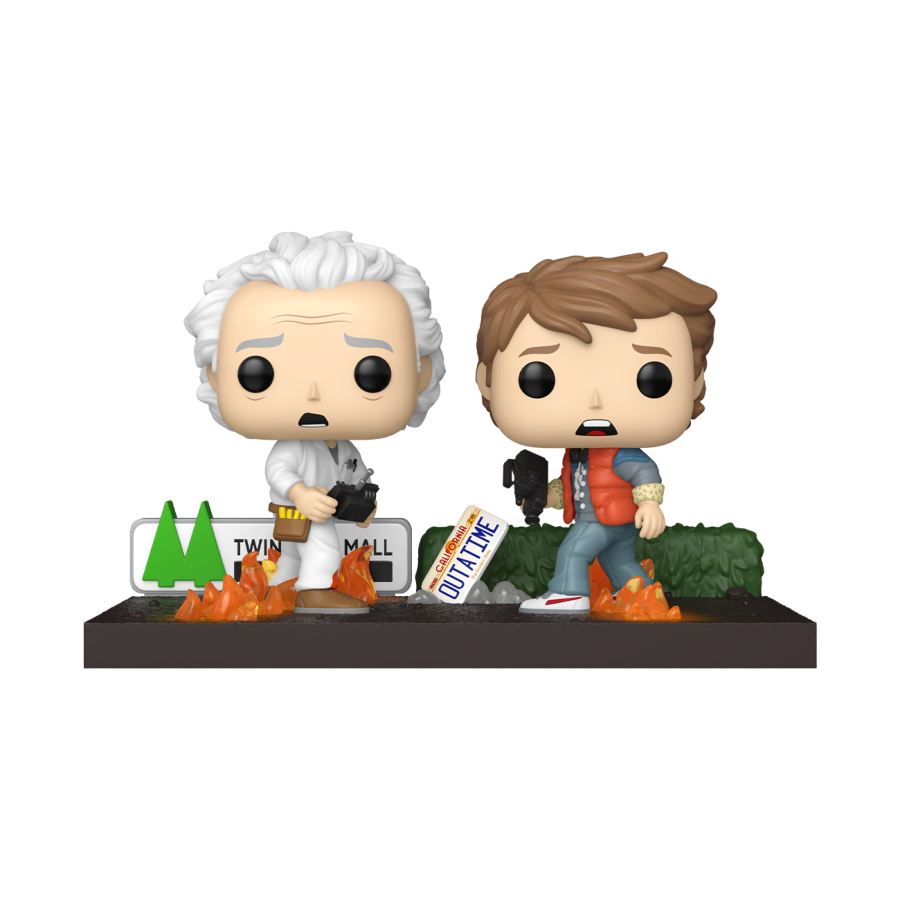 Back to the Future - Doc & Marty Pop! Vinyl Moment