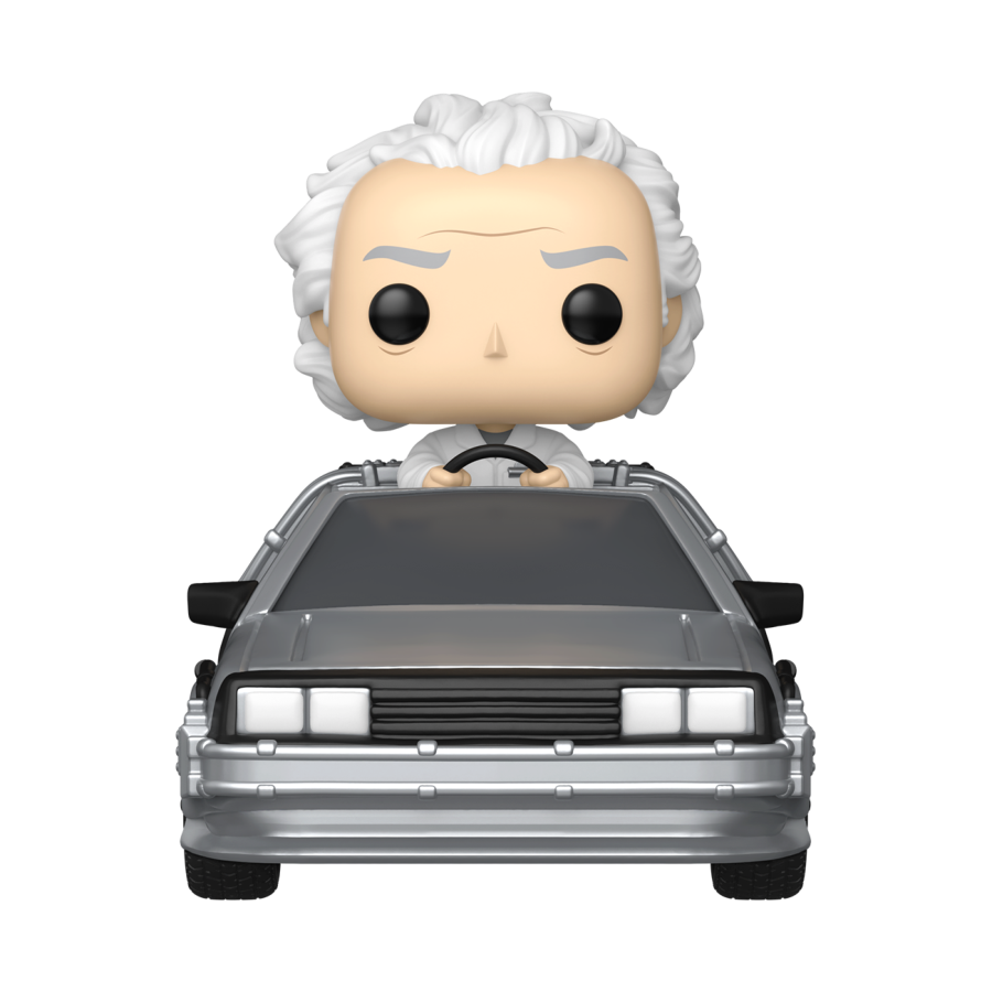 Back to the Future - Doc with Time Machine Pop! Vinyl Ride