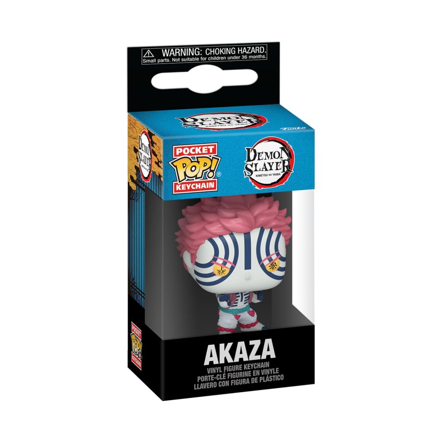 Demon Slayer - Akaza Pop! Keychain