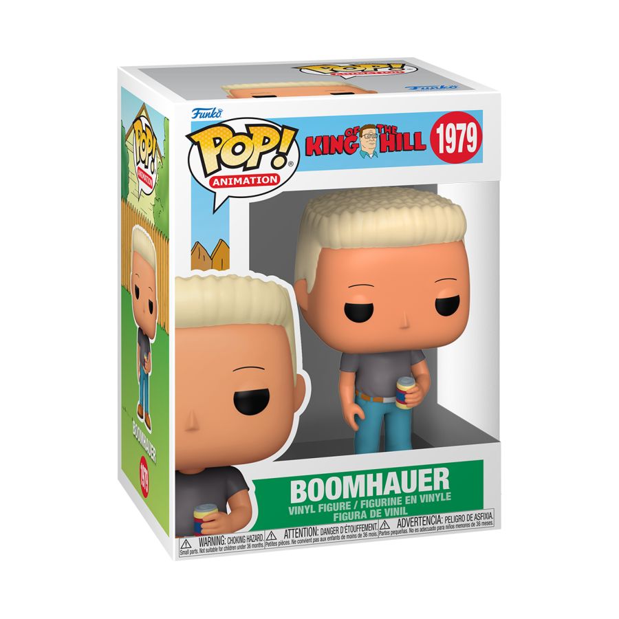 King of the Hill - Boomhauer Pop! Vinyl