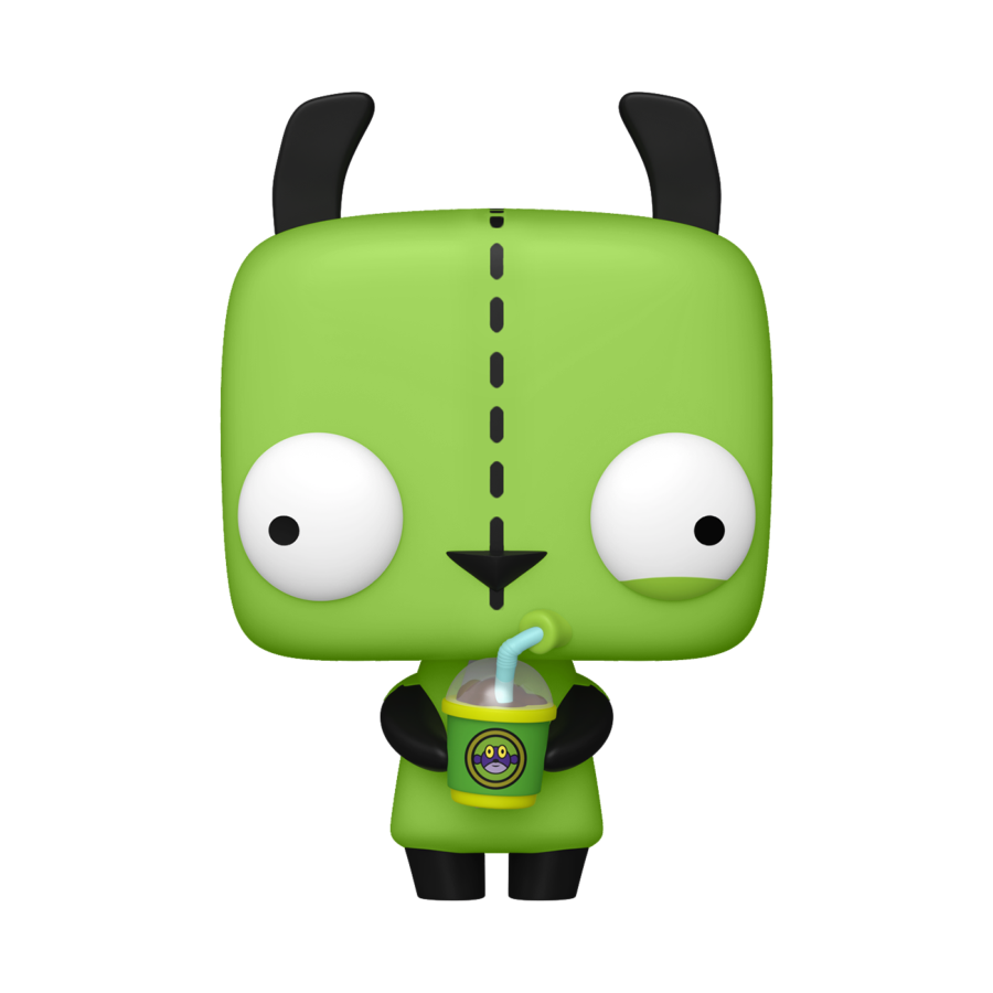 Invader Zim - GIR (with Drink) Pop! Vinyl