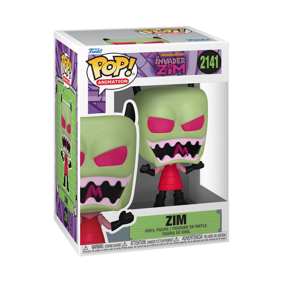 Invader Zim - Zim (Yelling) Pop! Vinyl