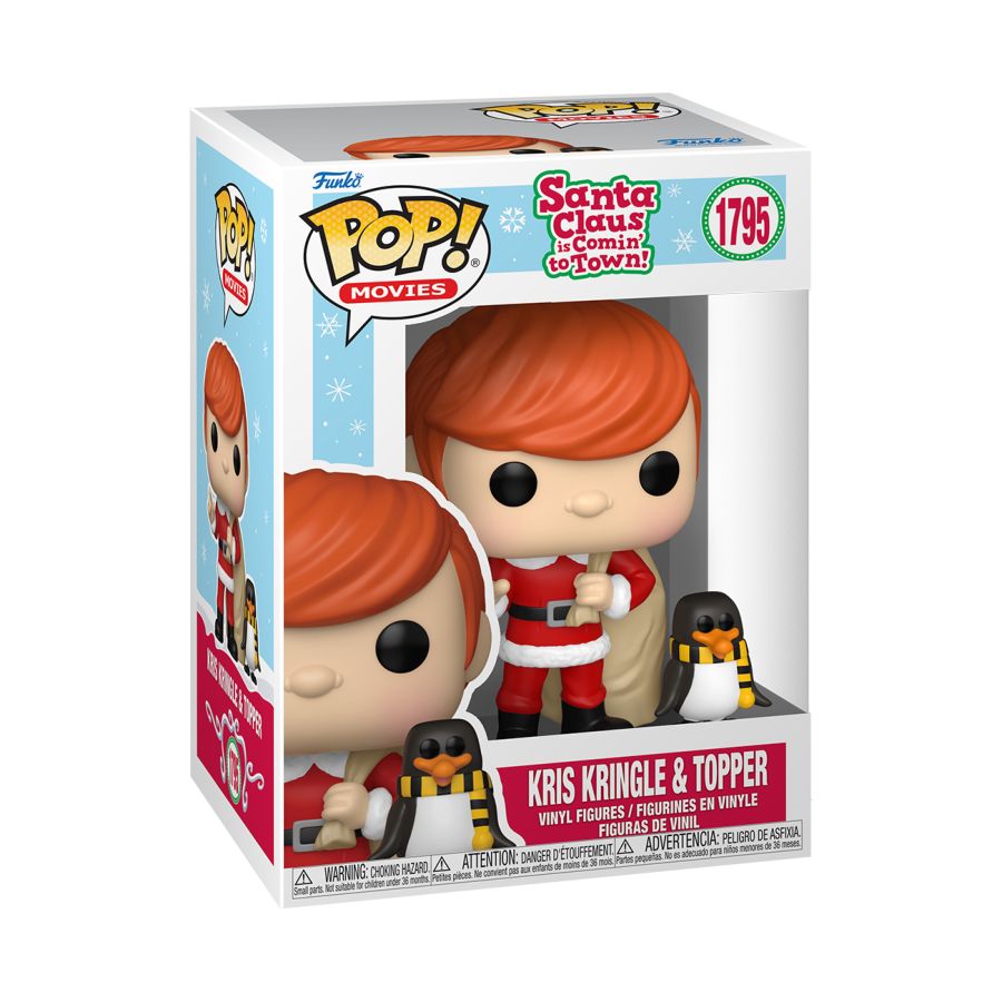 Santa Claus is Comin' to Town - Kris with Topper Pop! Vinyl