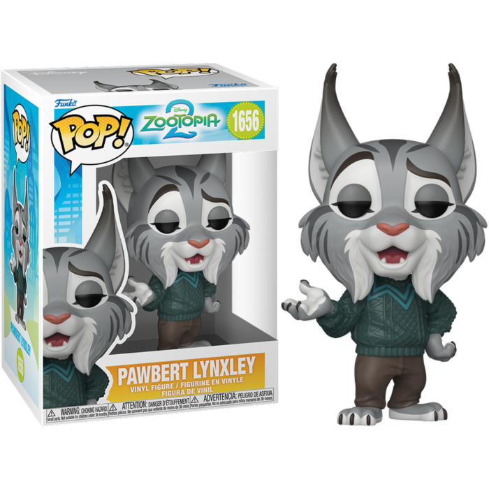 Zootopia 2 - Pawbert Lynxley Pop! Vinyl