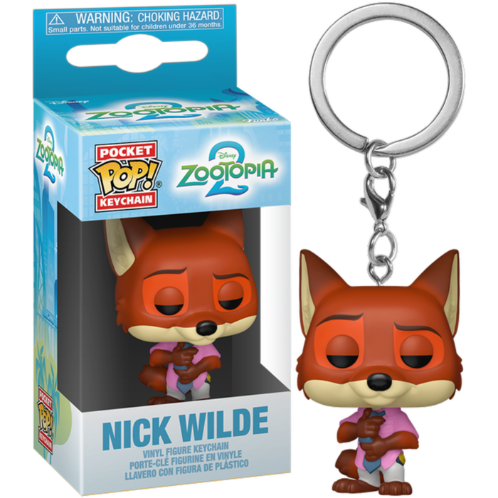 Zootopia 2 - Nick Wilde Pop! Keychain