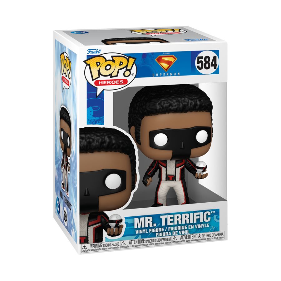 Superman (2025) - Mr Terrific Pop! Vinyl