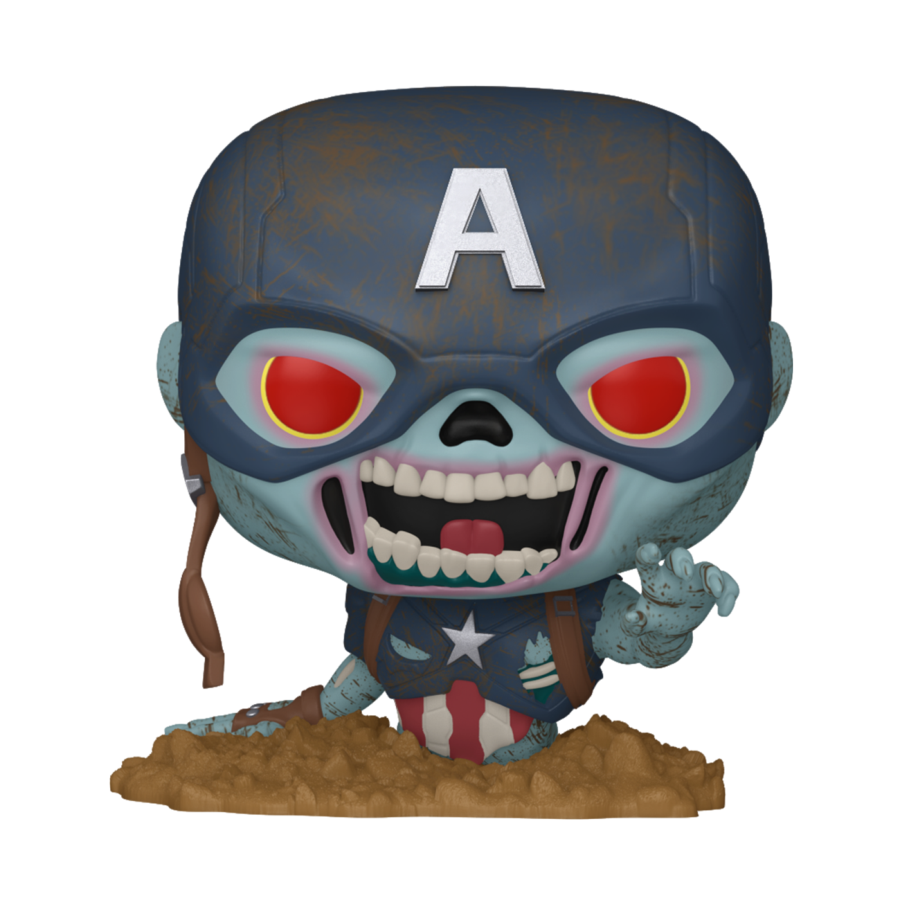 Marvel: Zombies - Zombie Captain America Pop! Vinyl