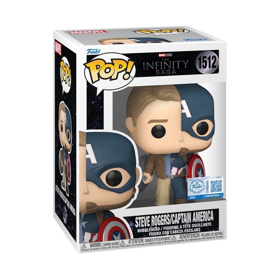 Marvel: Infinity Saga - Steve Rogers/Captain America US Exclusive Pop! Vinyl