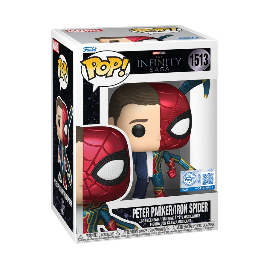 Marvel: Infinity Saga - Peter Parker/Iron Spider US Exclusive Pop! Vinyl