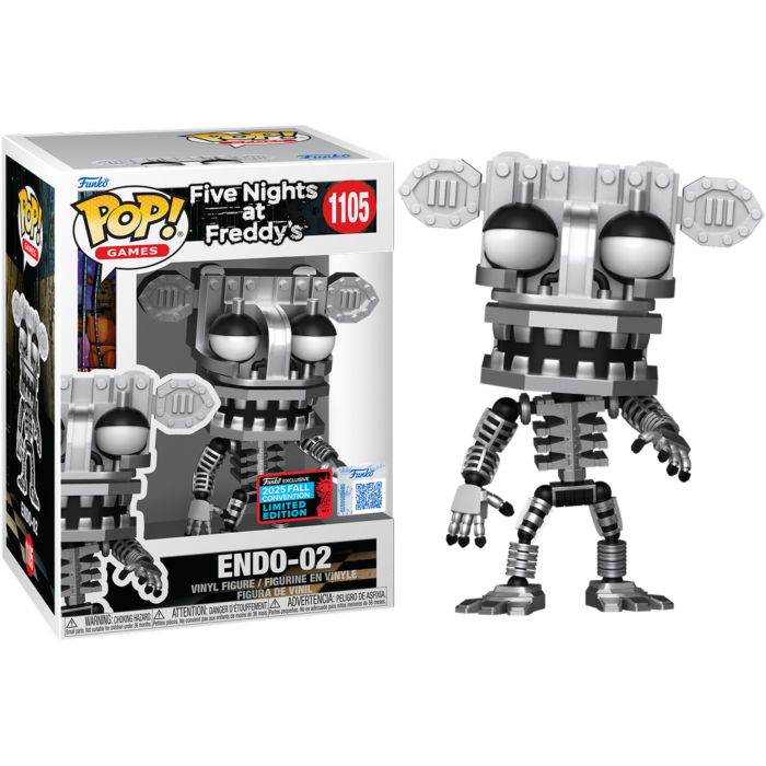 enDo② FNAF - Endo-02 Pop! Vinyl 2025 NYCC Exclusive | Ozzie Collectables
