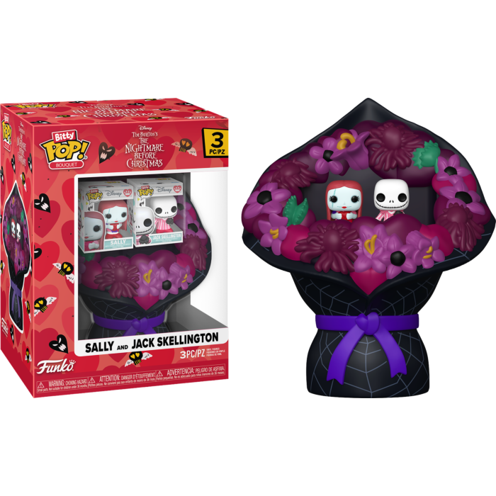 The Nightmare before Christmas - Valentines Bitty Pop! Bouquet