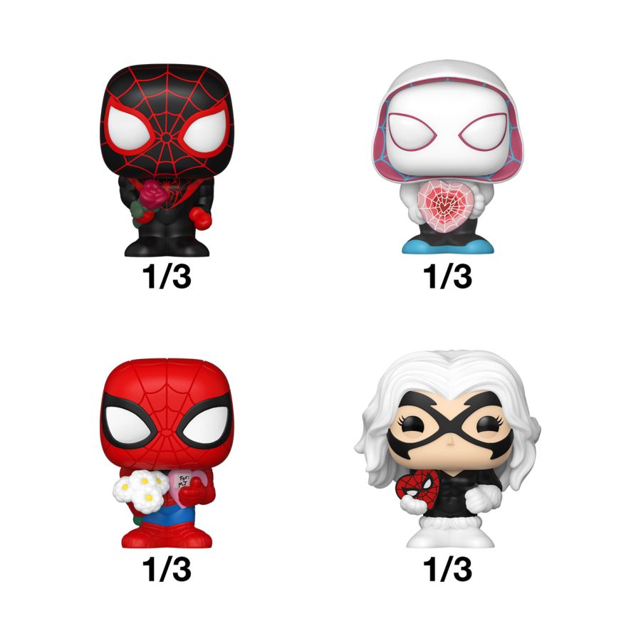 Spider-Man - Valentines Bitty Pop! Blind Bag Assortment (Display of 24)
