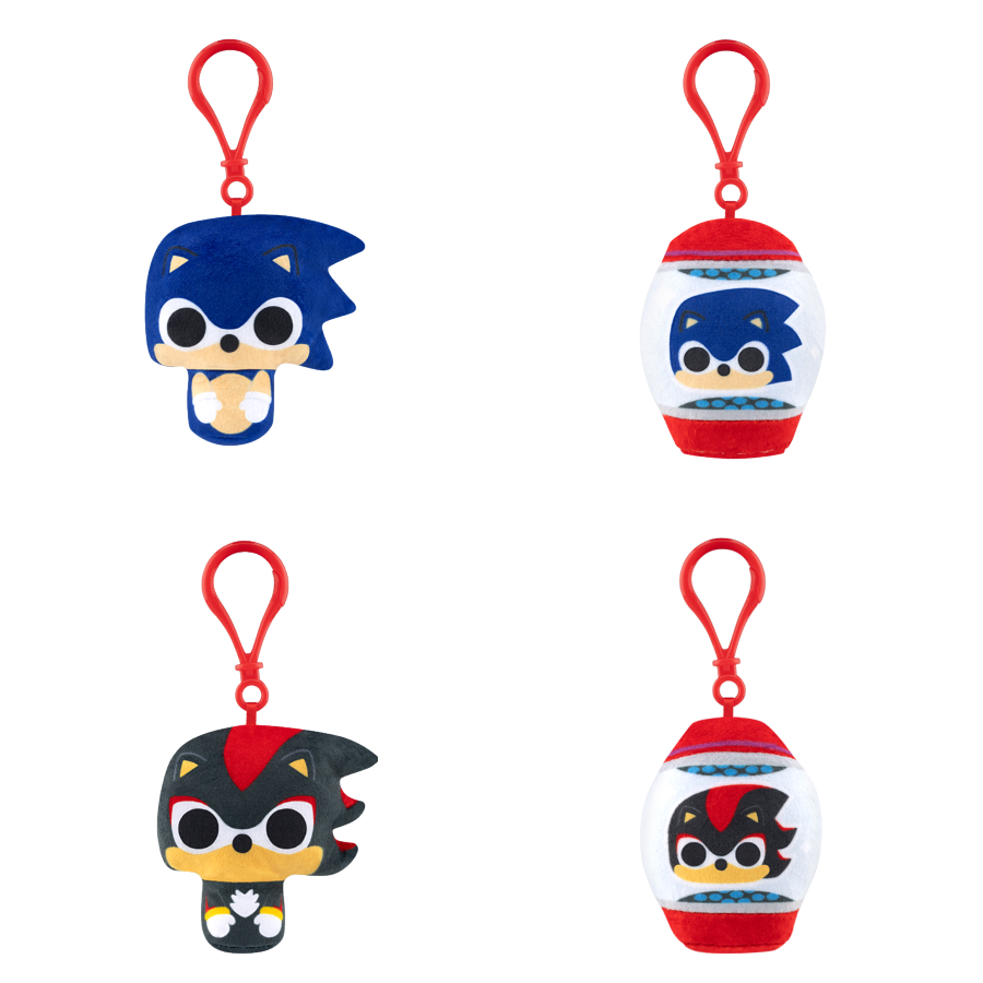 Sonic - Plush Keychain Assortment (Display of 12)