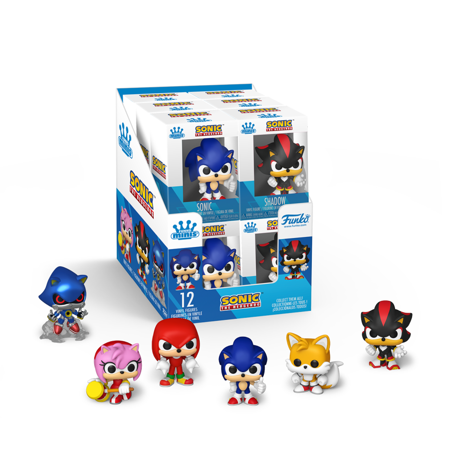 Sonic - Mini Vinyl Figures ASST (12ct)