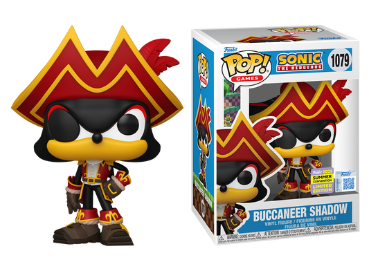 Sonic the Hedgehog - Buccaneer Shadow SDCC 2025 Summer Convention Exclusive Pop! Vinyl